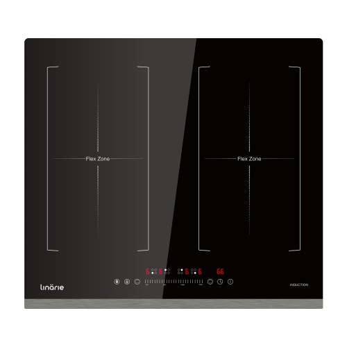 Dijon Table de cuisson à induction Linarie LS60I2F 4 zones de 60 cm avec double zone Flexible