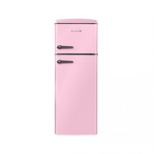 Réfrigérateur congélateur retro Arzy LJDD206PINK 206 Litres Rose