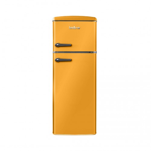 Réfrigérateur congélateur 2 portes retro Arzy LJDD206ORANGE 206 Litres Orange