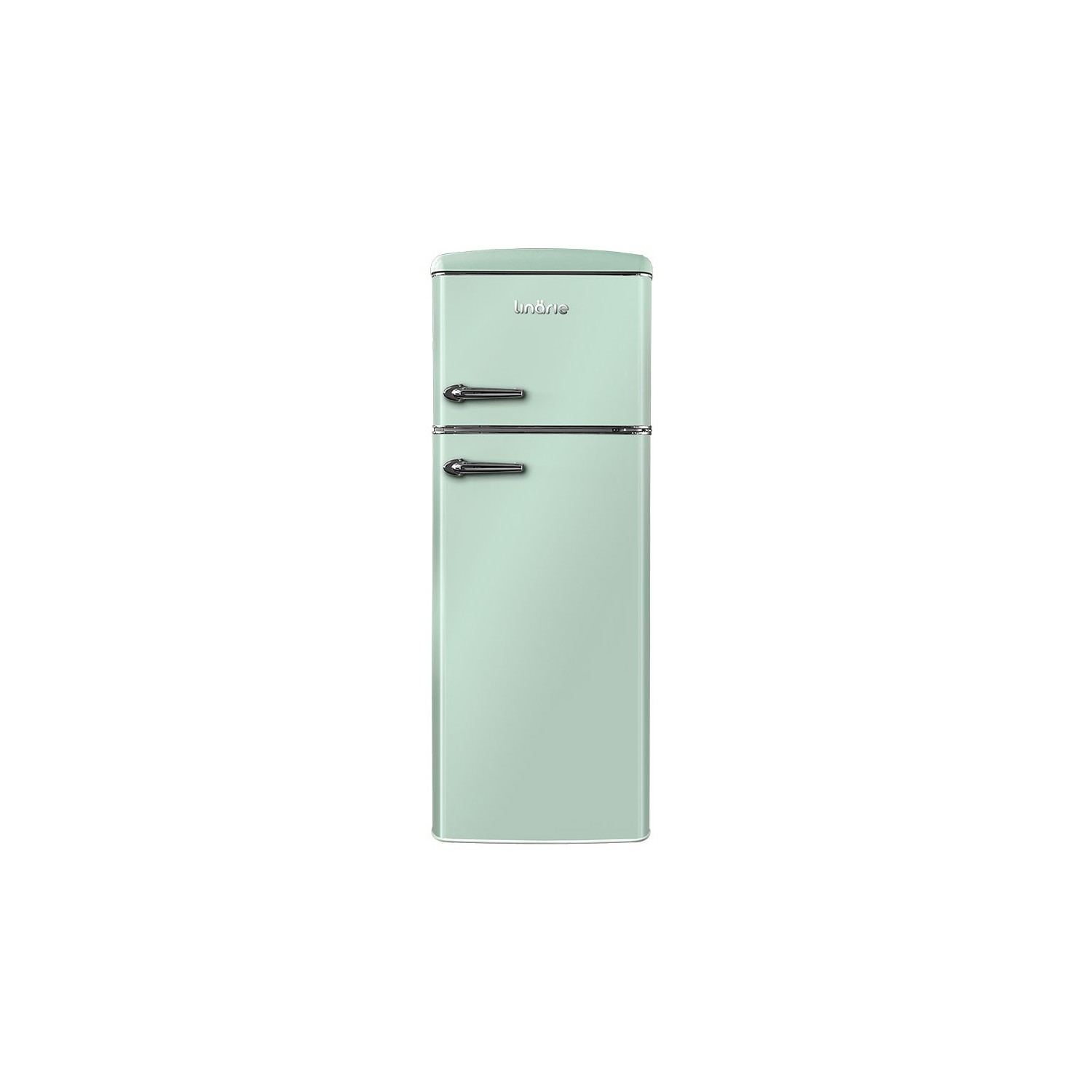 Réfrigérateur congélateur 2 portes retro Arzy LJDD206GREEN 206 Litres Vert