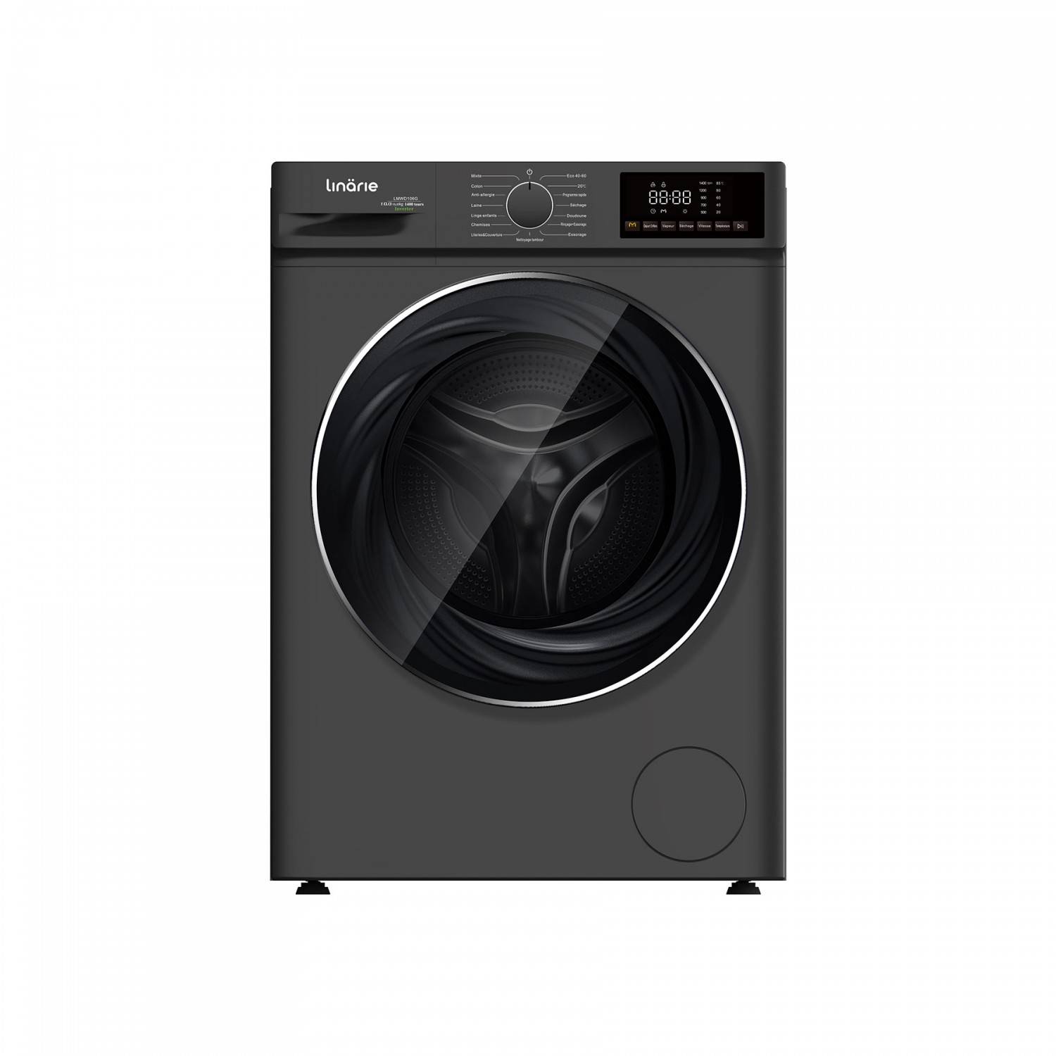 Lave-linge séchant Linarie Luynes LMWD106G Lavage 10kg Séchage 6kg