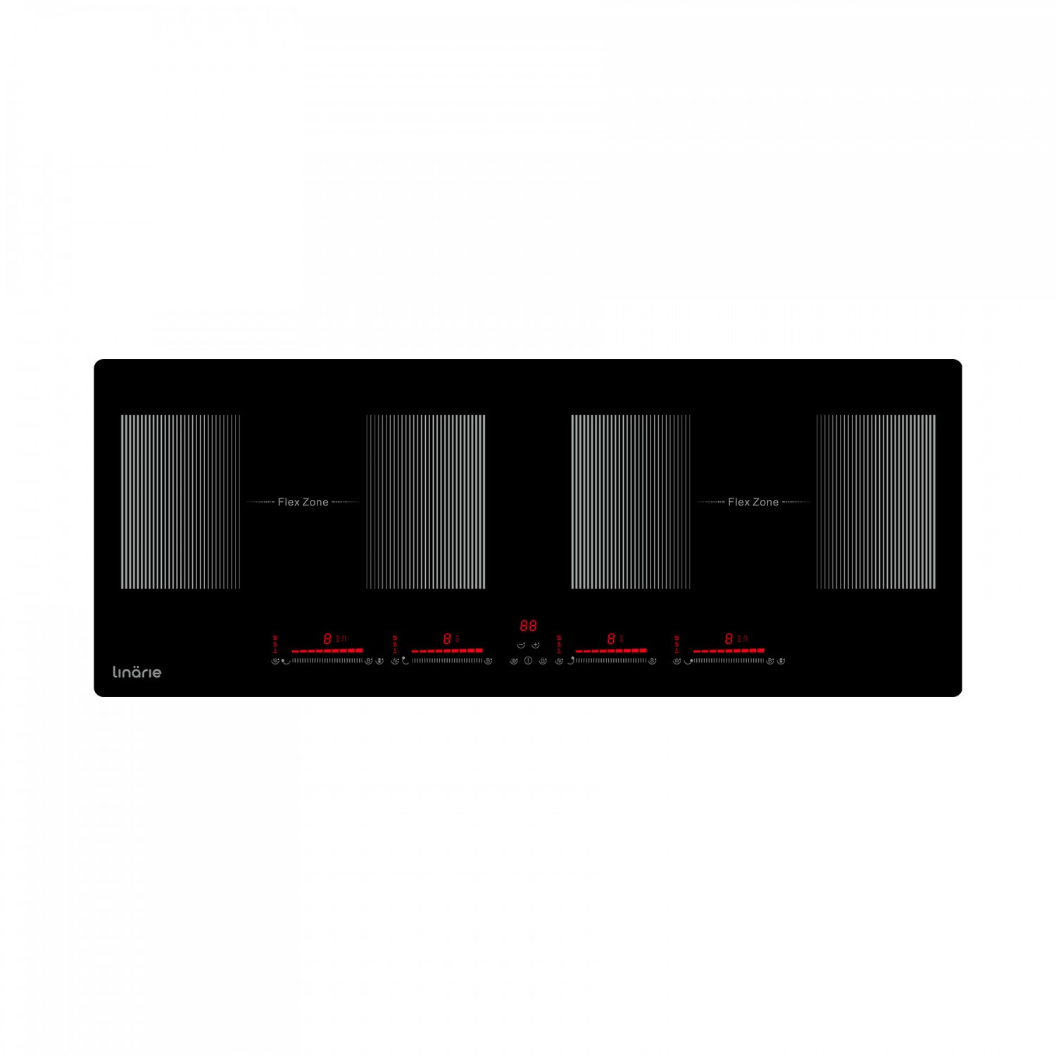 Plaque de cuisson à induction encastrable Linarie Rigny LIN39I2F 4 zones avec 2 flexzones