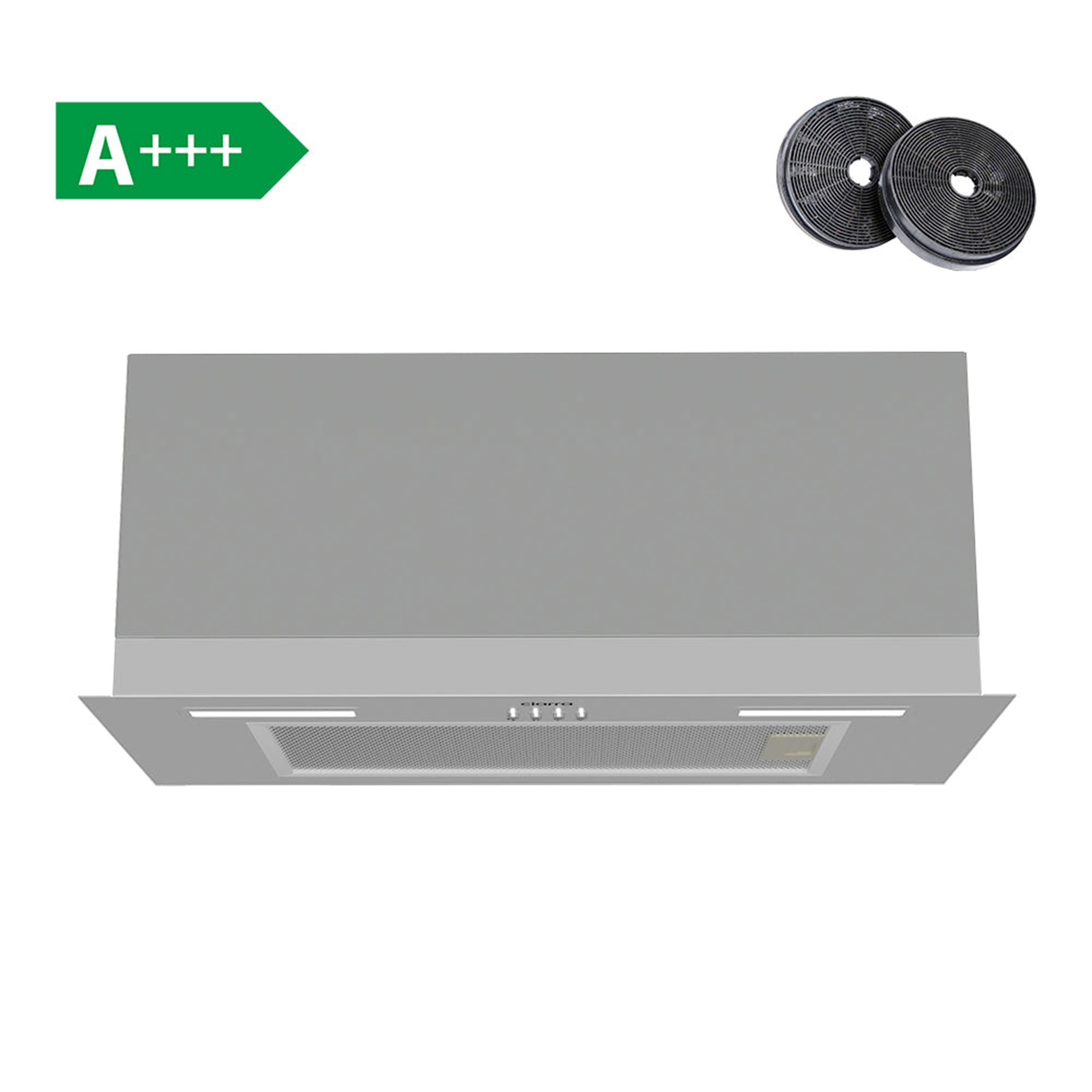 Ciarra Hotte encastrable CBCS6926A-OW Groupe aspirant 60cm 3 Vitesses 650m3 Inox Classe A+++