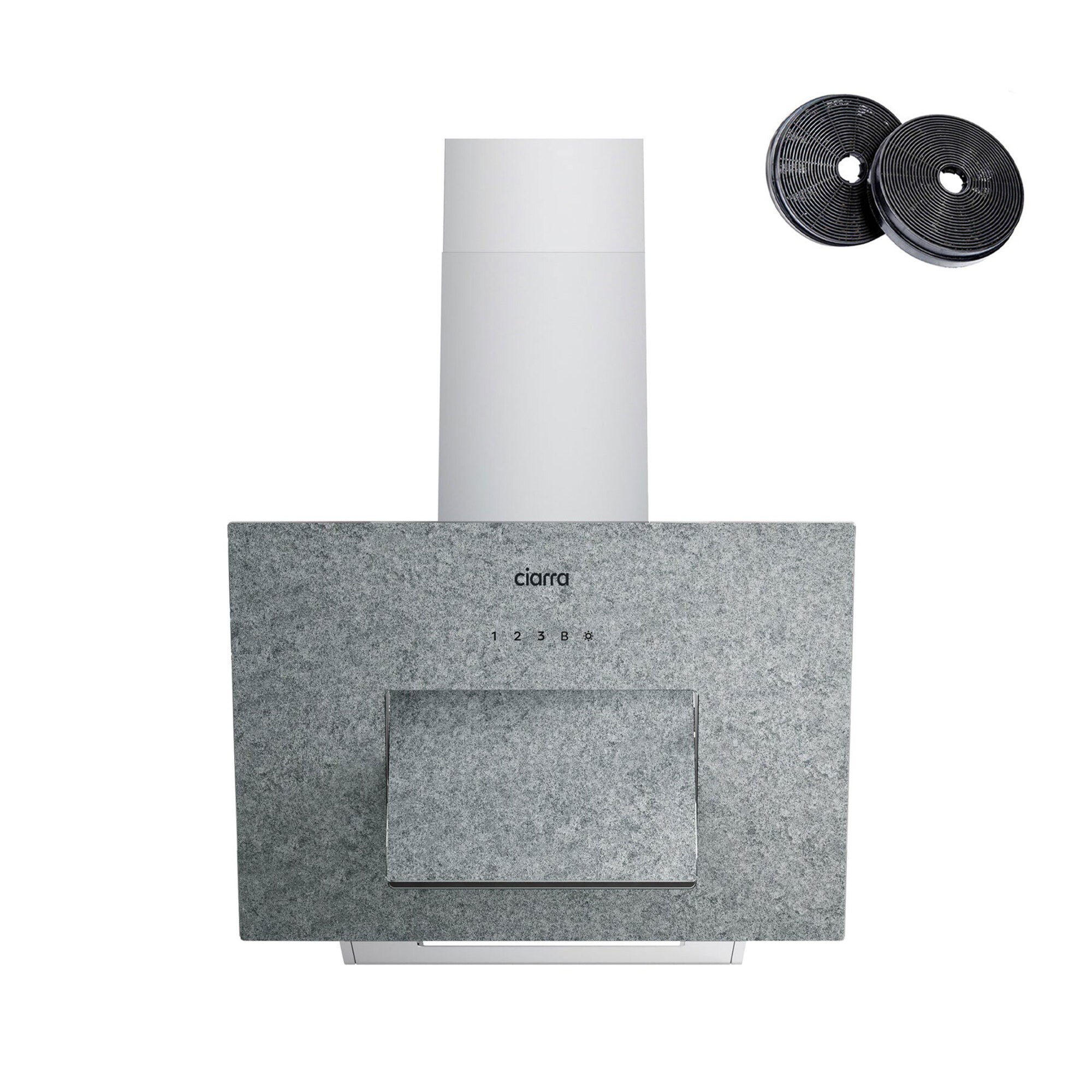 Ciarra Hotte aspirante coudée CBCS6736L 60cm WIFI et commande tactile