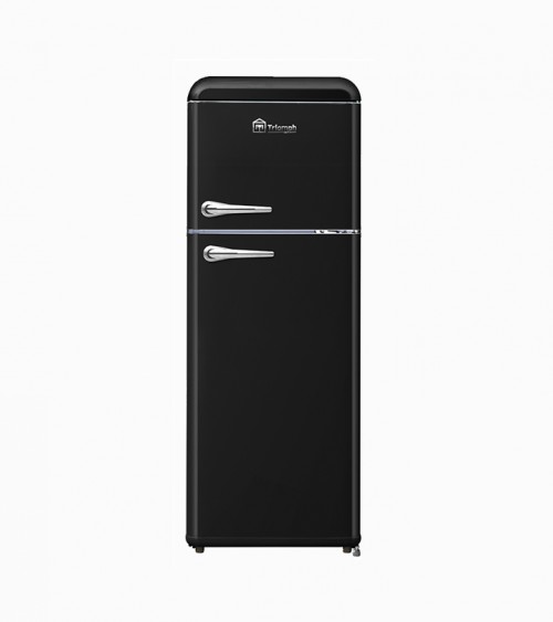 Réfrigérateur 2 Portes TLDP208N Noir vintage 2 portes H.147cm L.54,5cm